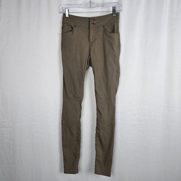 Toad&Co Flextime Skinny Pant Women's 4 Brown - Picture 1 of 16